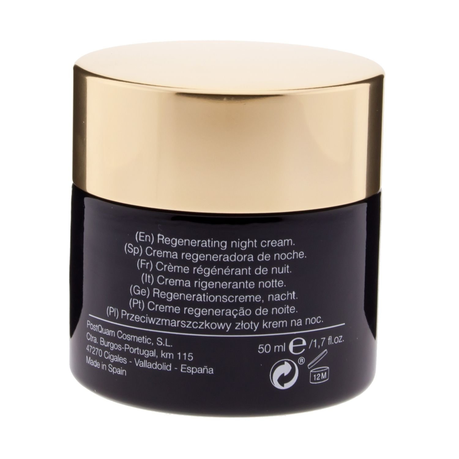 Postquam Luxury Gold Crema Notte Rigenerante 50 ml Ialuronico