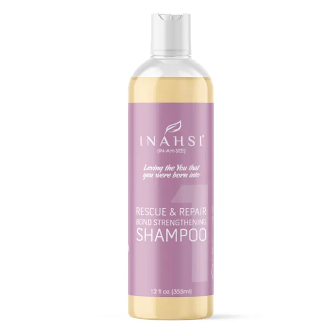Inahsi Rescue & Repair Bond Shampoo 2oz senza solfati