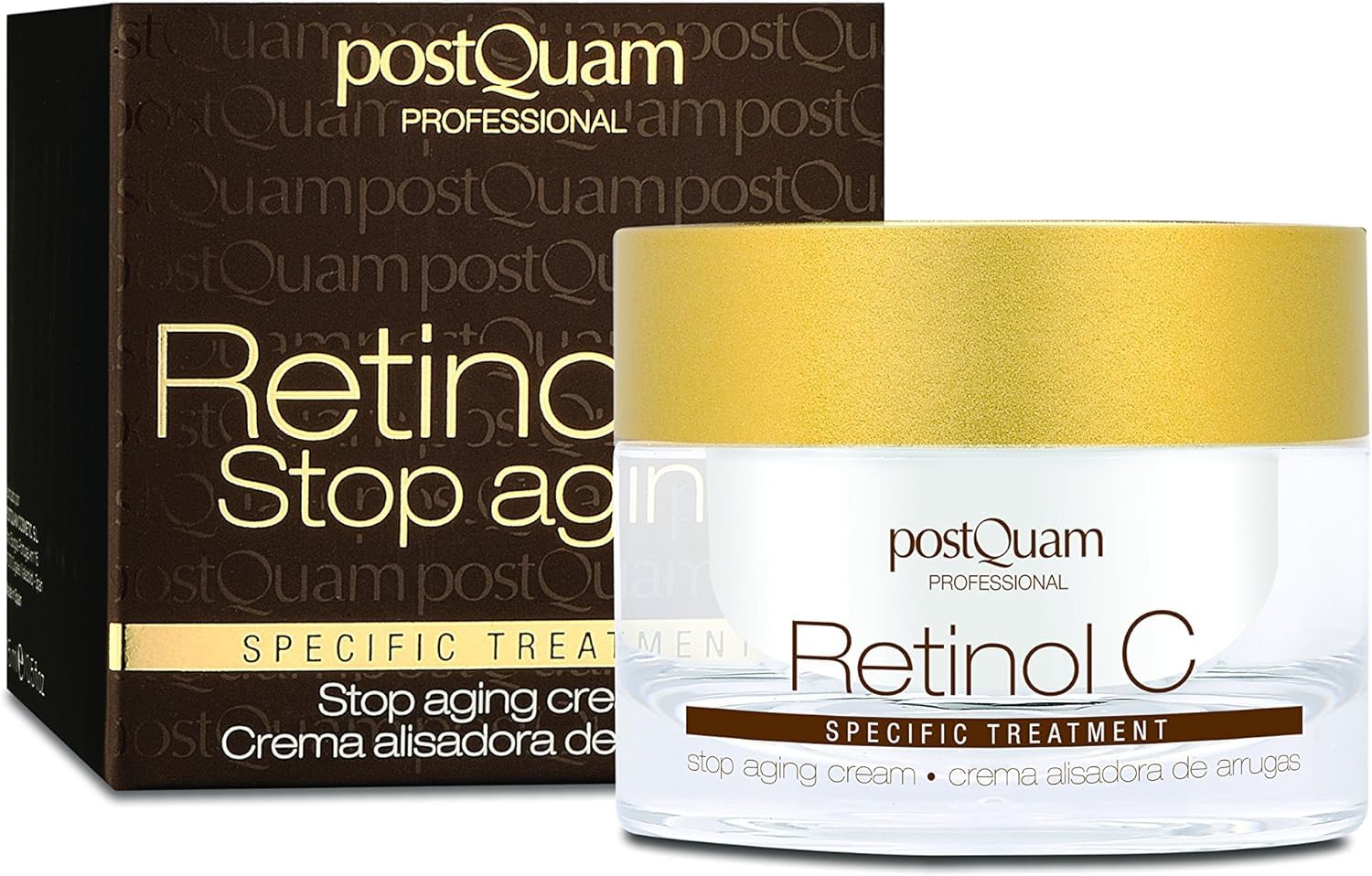 Postquam Retinol A Crema Viso Antirughe 50ml Retinolo Vitamina C
