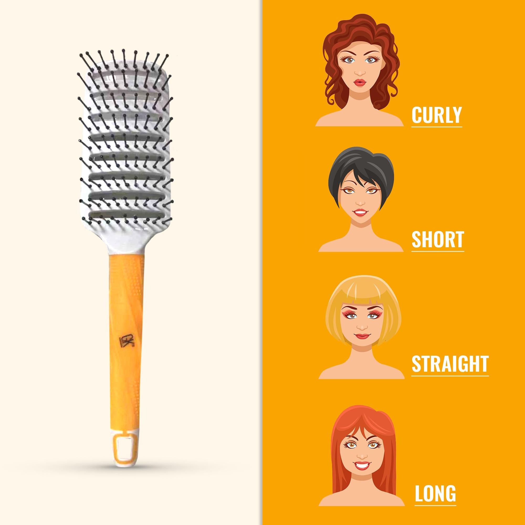 GK Hair Hair Styling Tools Vent Brush 61 mm Spazzola Phon