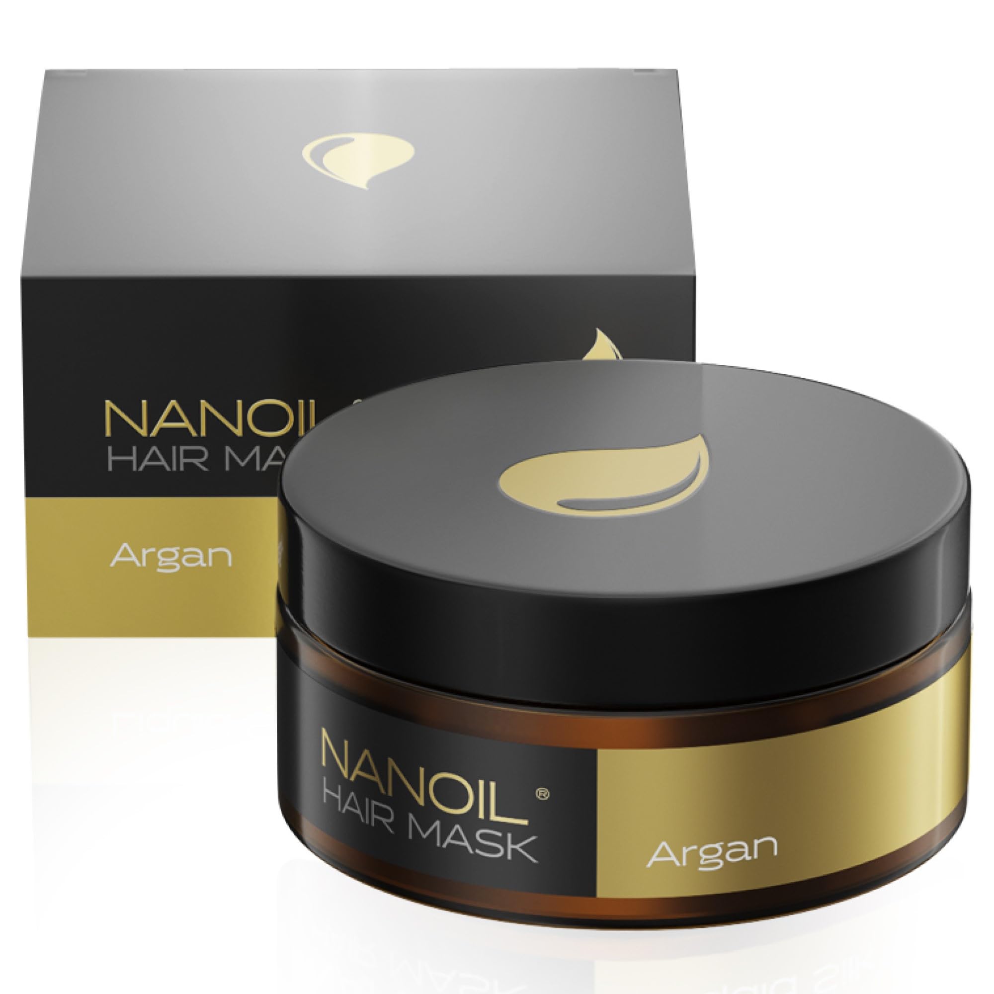 Nanoil Liquid Silk Maschera Capelli 300ml Seta Liquida