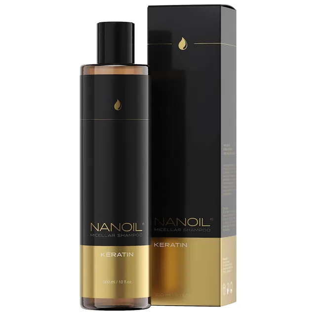 Nanoil Shampoo Micellare Cheratina 300 ml Riparatore
