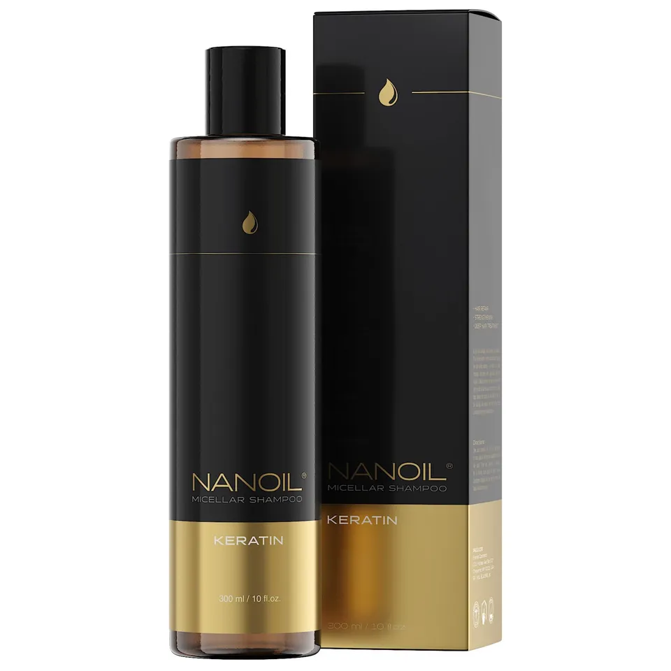 Nanoil Shampoo Micellare Cheratina 300 ml Riparatore