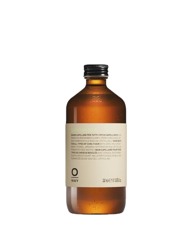 O-Way Hair Care curly hair bath shampoo capelli ricci