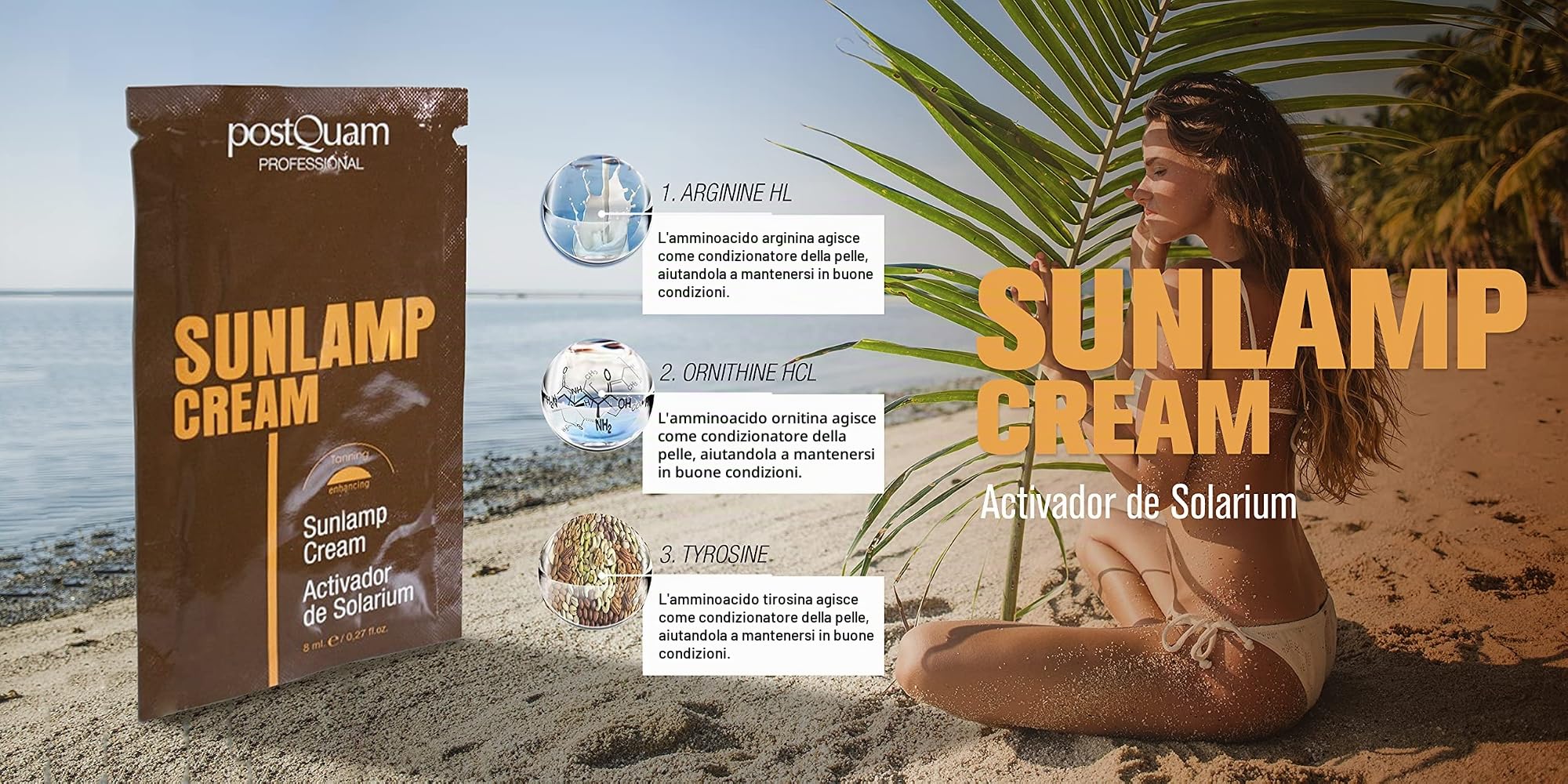 Postquam Solare attivatore abbronzatura 50x8 ml UV