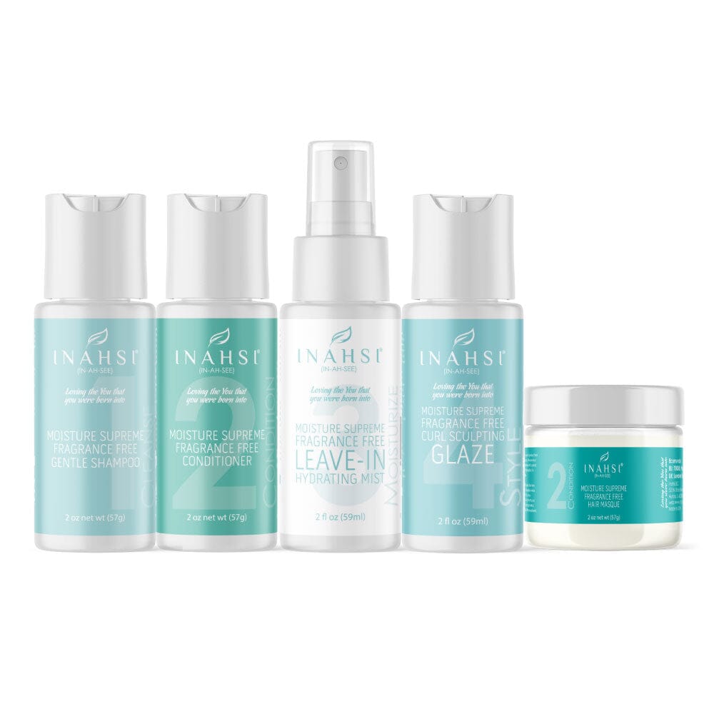 Inahsi Bundles Moisture Supreme Collection kit capelli 2oz senza profumo