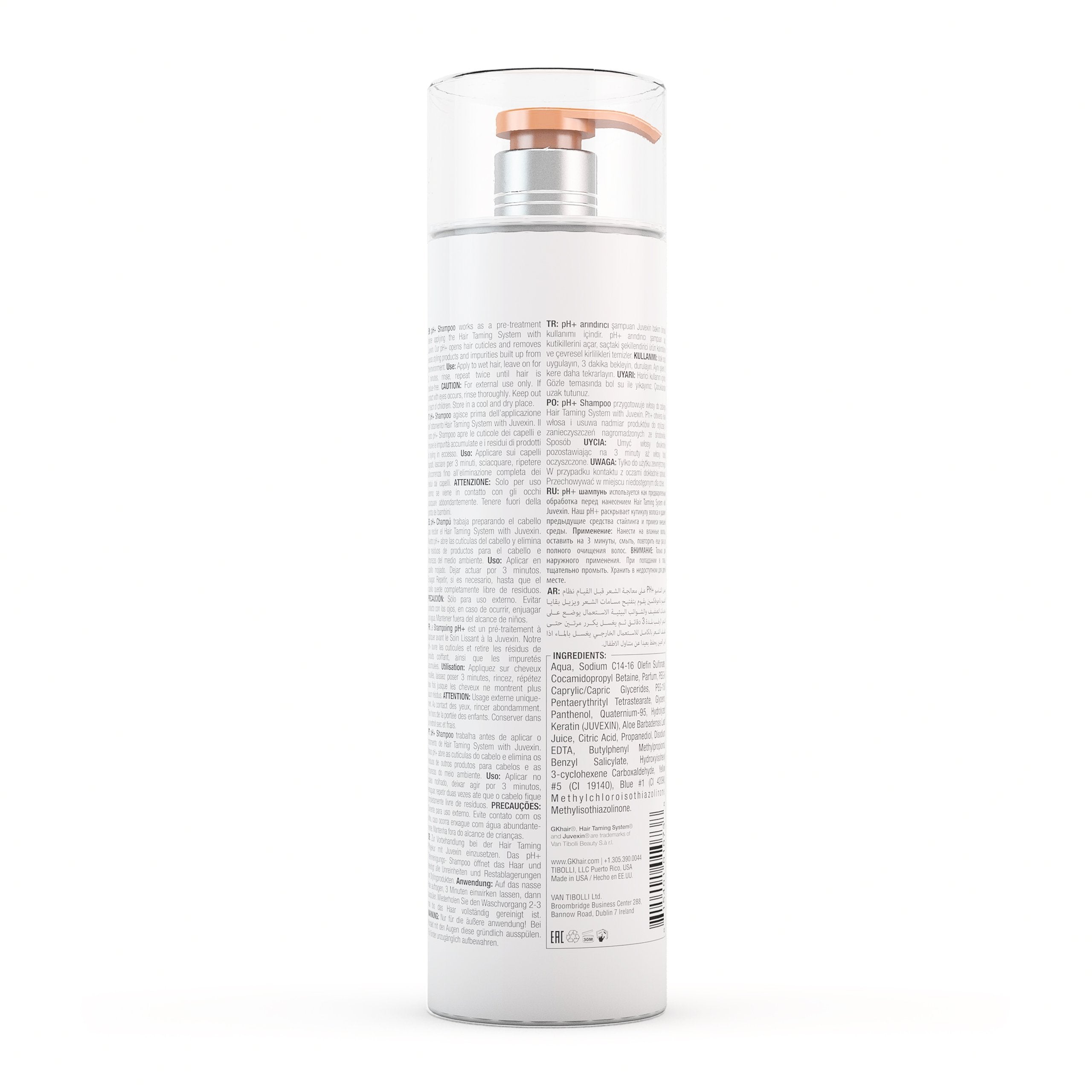 GK Hair pH+ Shampoo Pulizia Profonda 300 ml Pre-Trattamento