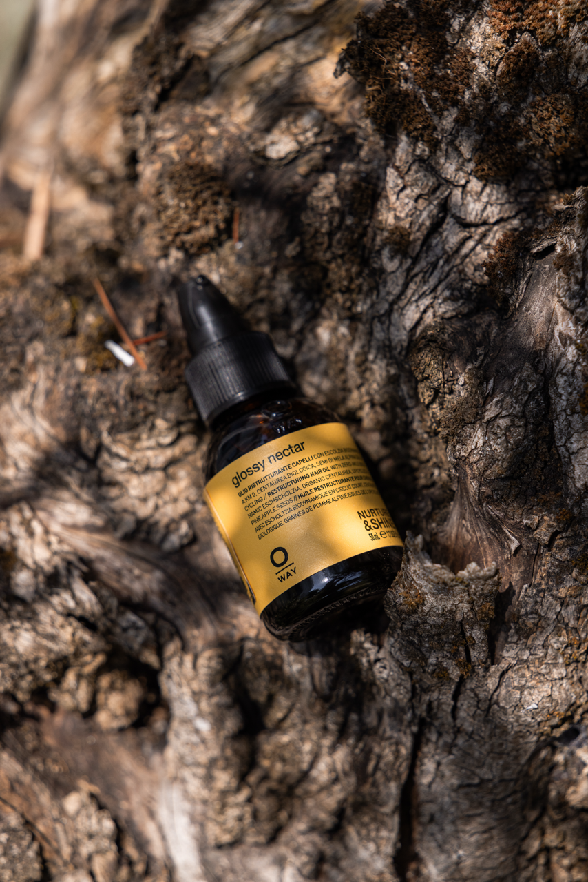 O-Way Hair Care Glossy Nectar olio capelli ristrutturante