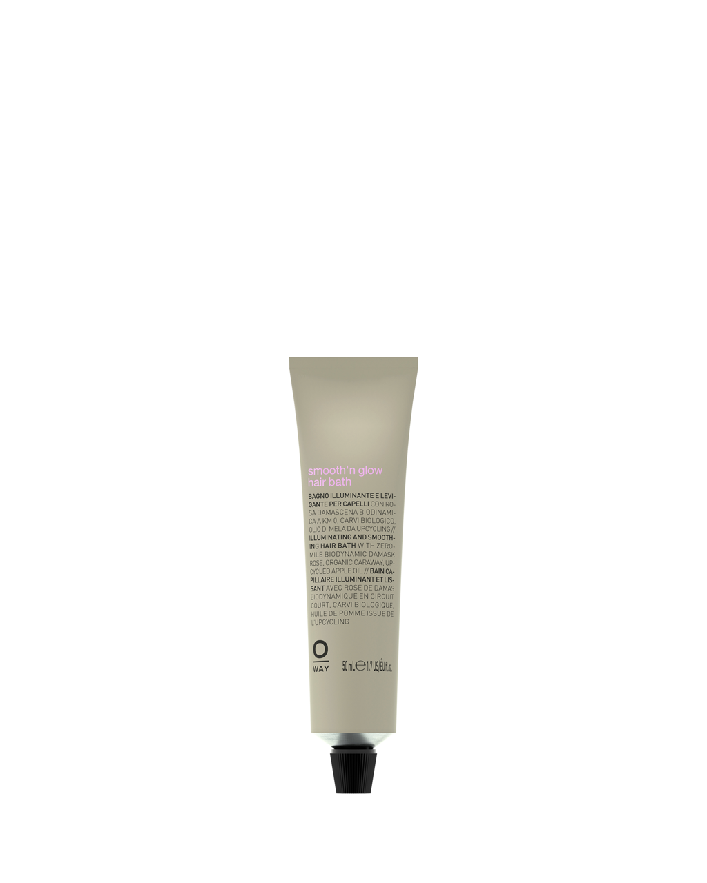 O-Way Smooth'n Glow Hair Bath Shampoo Capelli Lisci 240 ml