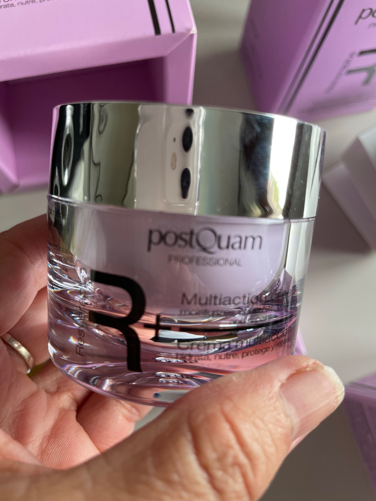 Postquam Resveraplus cofanetto viso giorno 50+30+15 ml antirughe