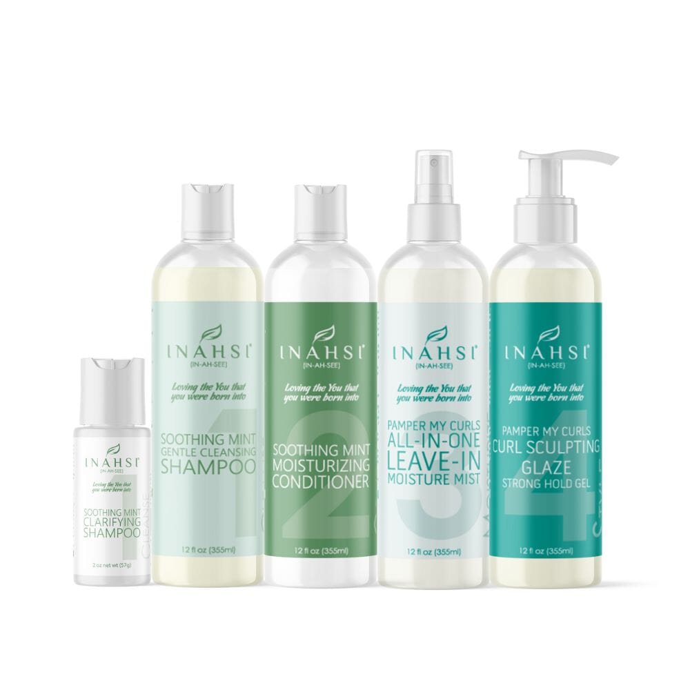 Inahsi Bundles Kit Content Creator per Capelli Ricci