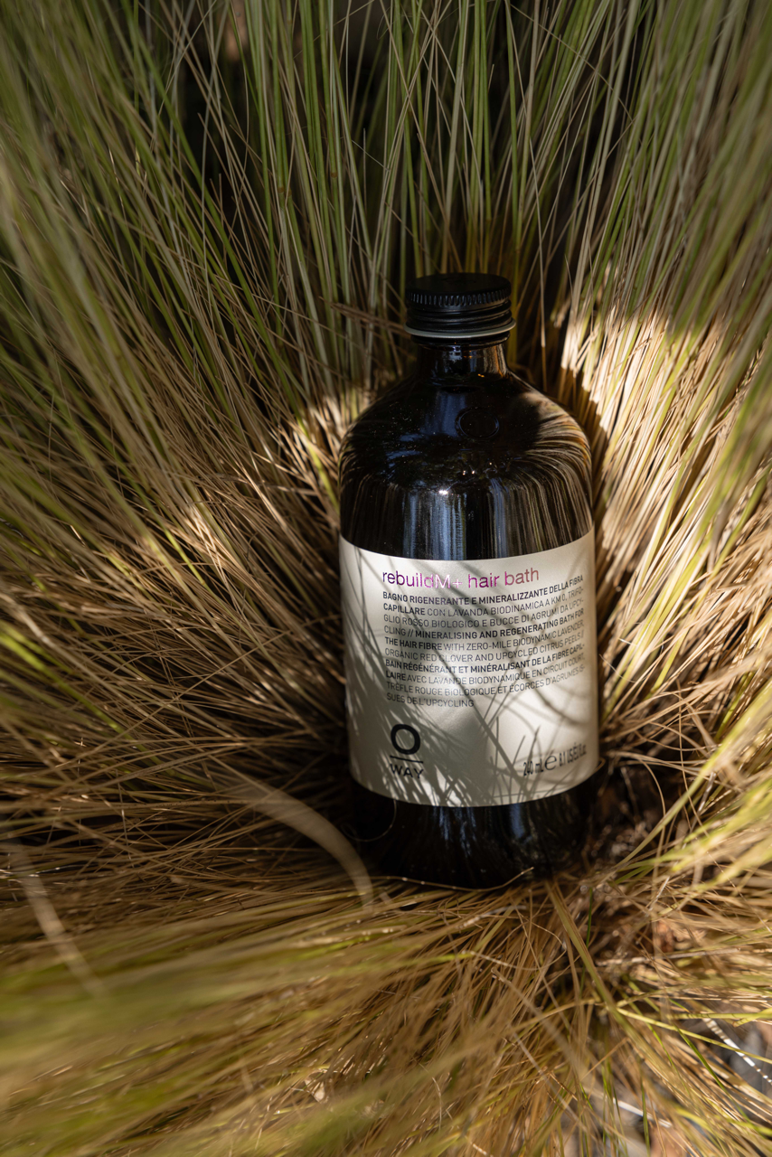 O-Way Hair Care rebuildM+ hair bath shampoo capelli danneggiati