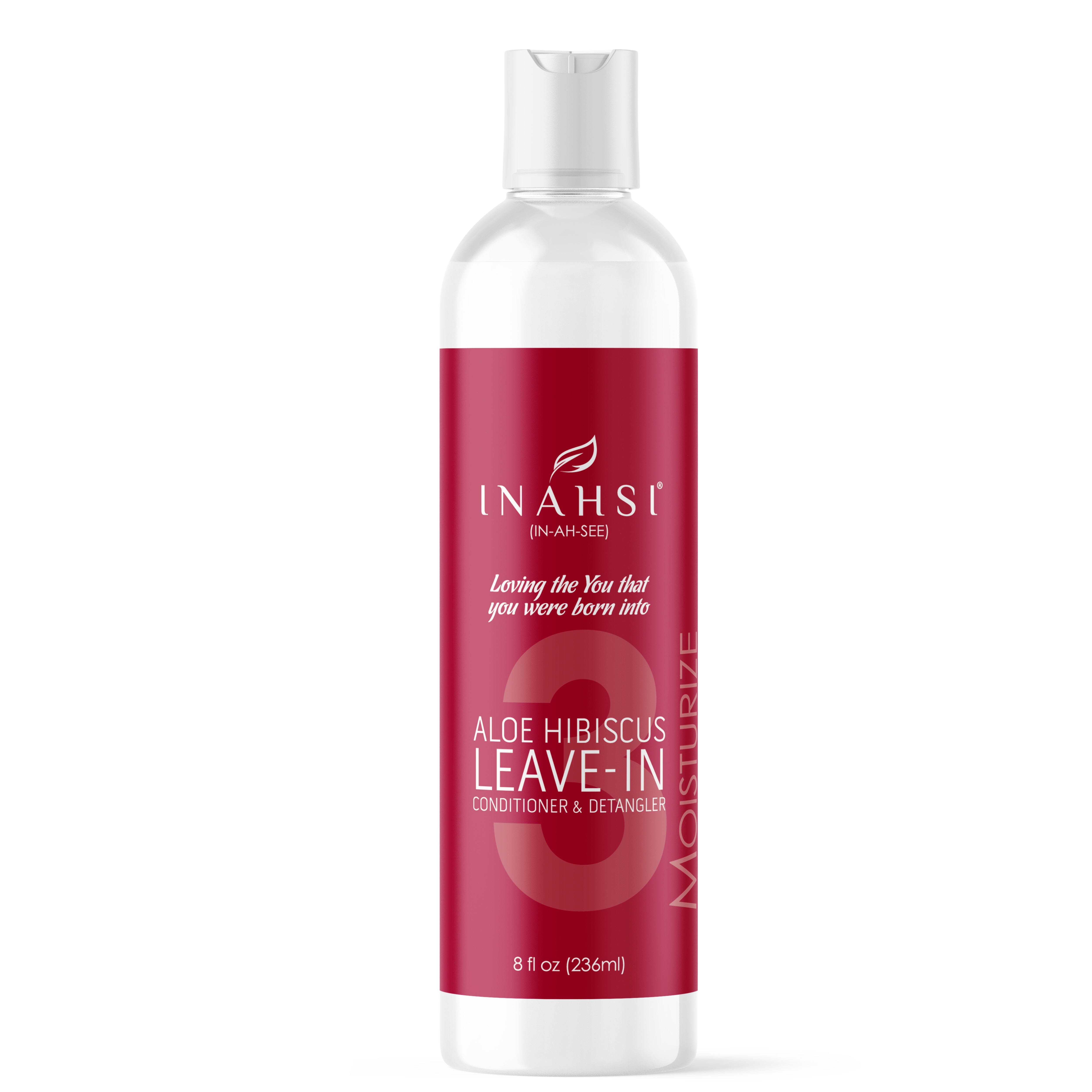 Inahsi Aloe Hibiscus Leave-In Conditioner districante 12oz