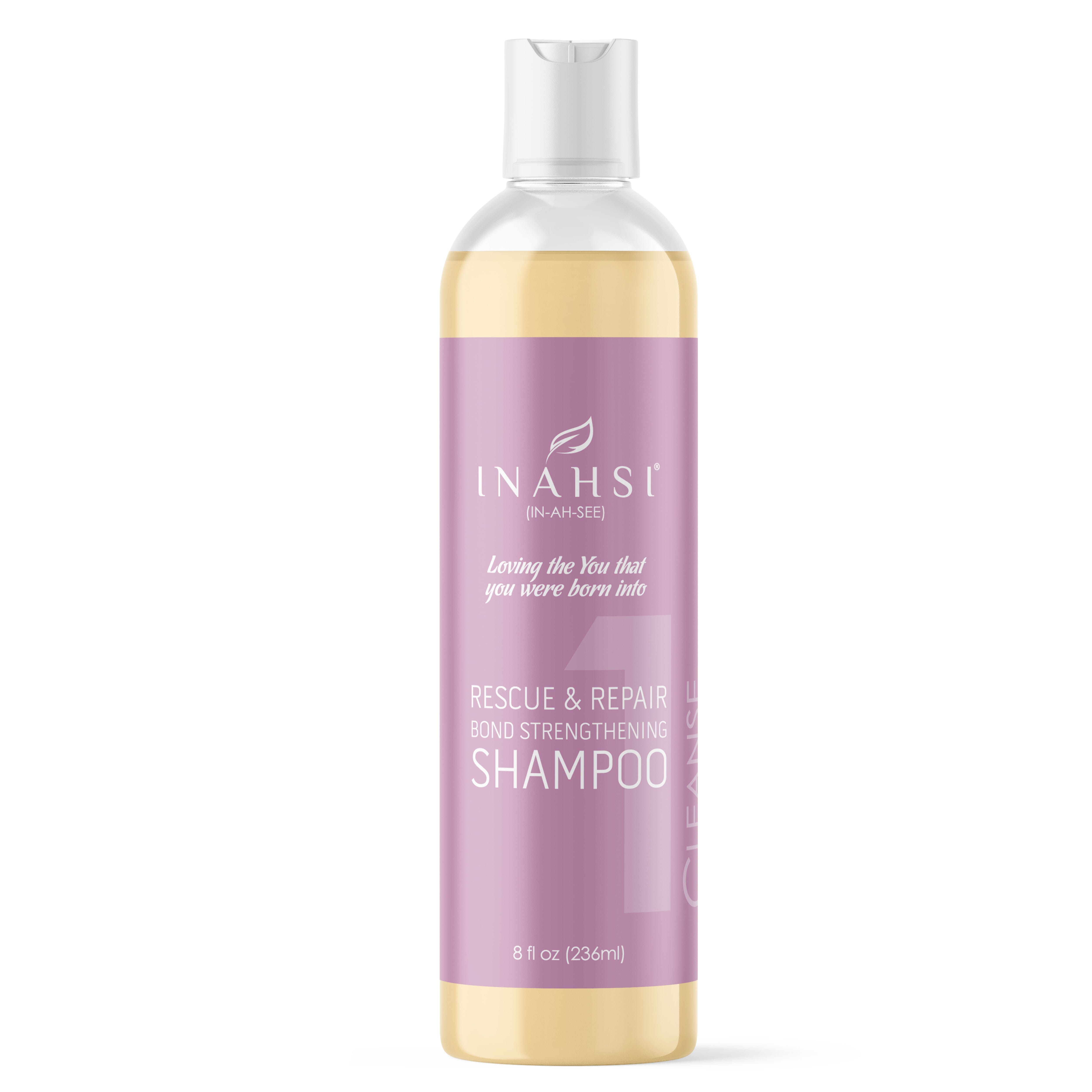 Inahsi Rescue & Repair Shampoo Riparatore Bond 8oz Proteine
