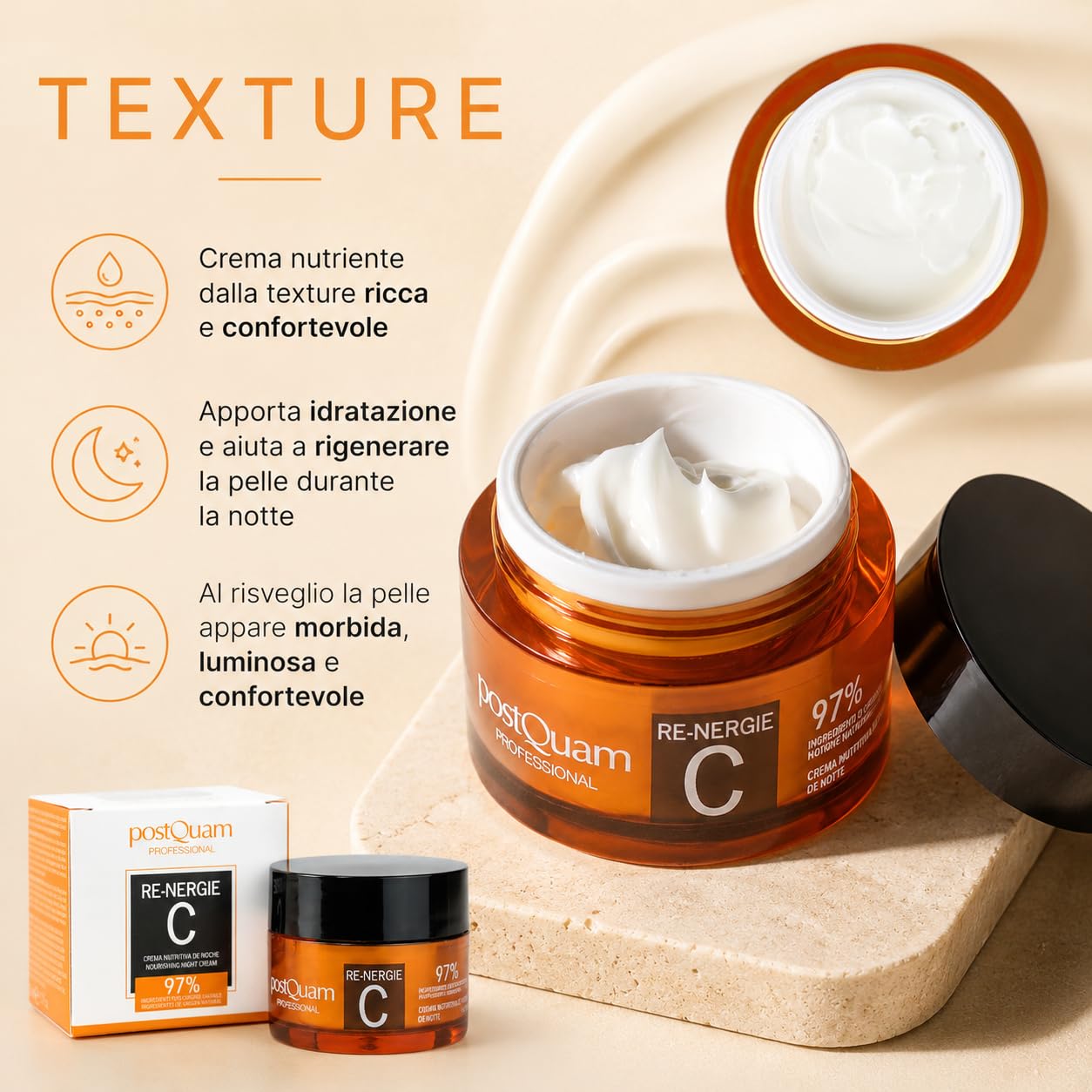 Postquam Vit-C Re-Nergie Crema Notte 50 ml vitamina C