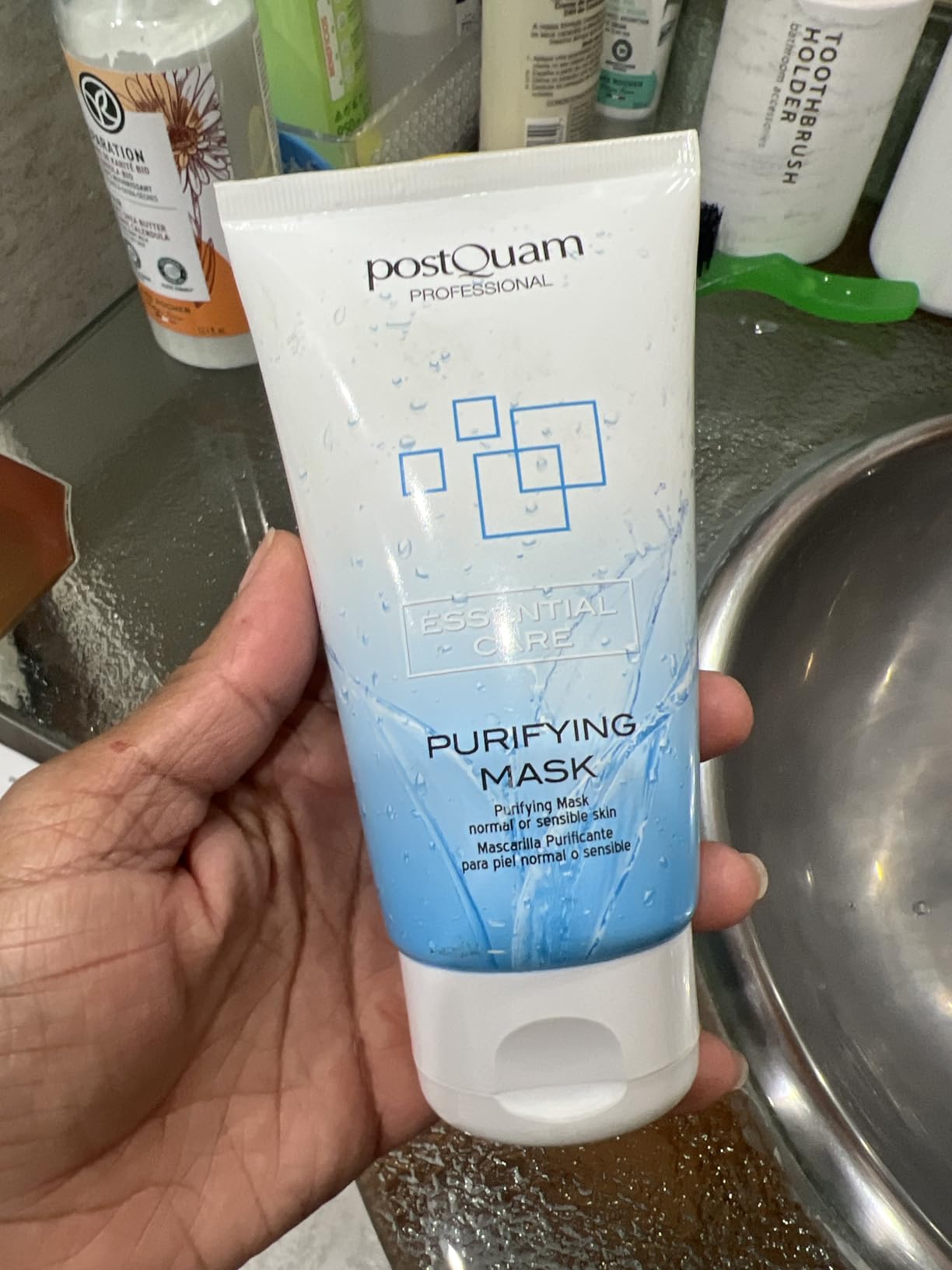 Postquam Essential Care maschera purificante 150 ml pelli normali