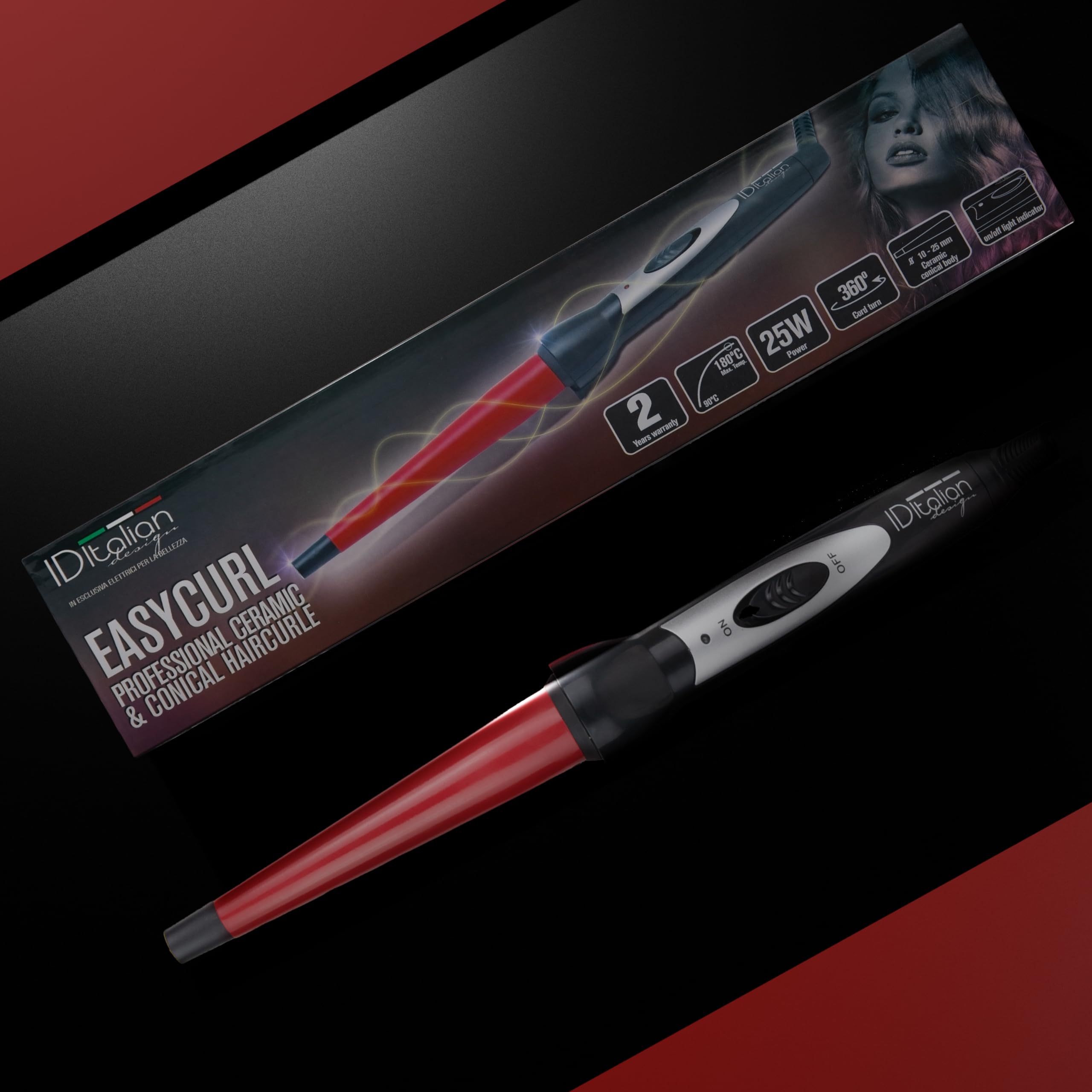 Postquam Easy Curl Ferro Arricciacapelli Conico Ceramica