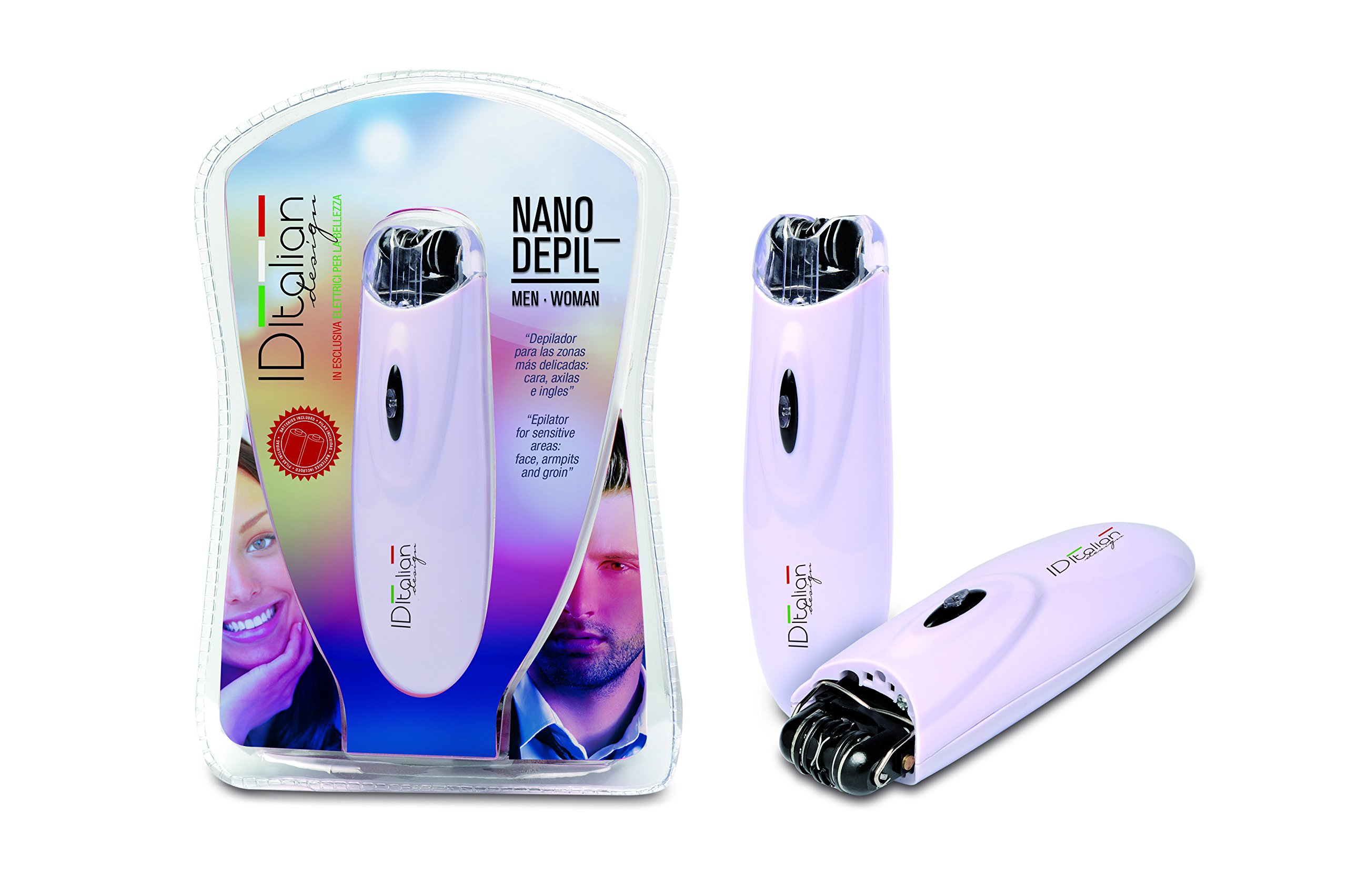 Postquam Italian Design Nanodepilador depilatore viso a batteria