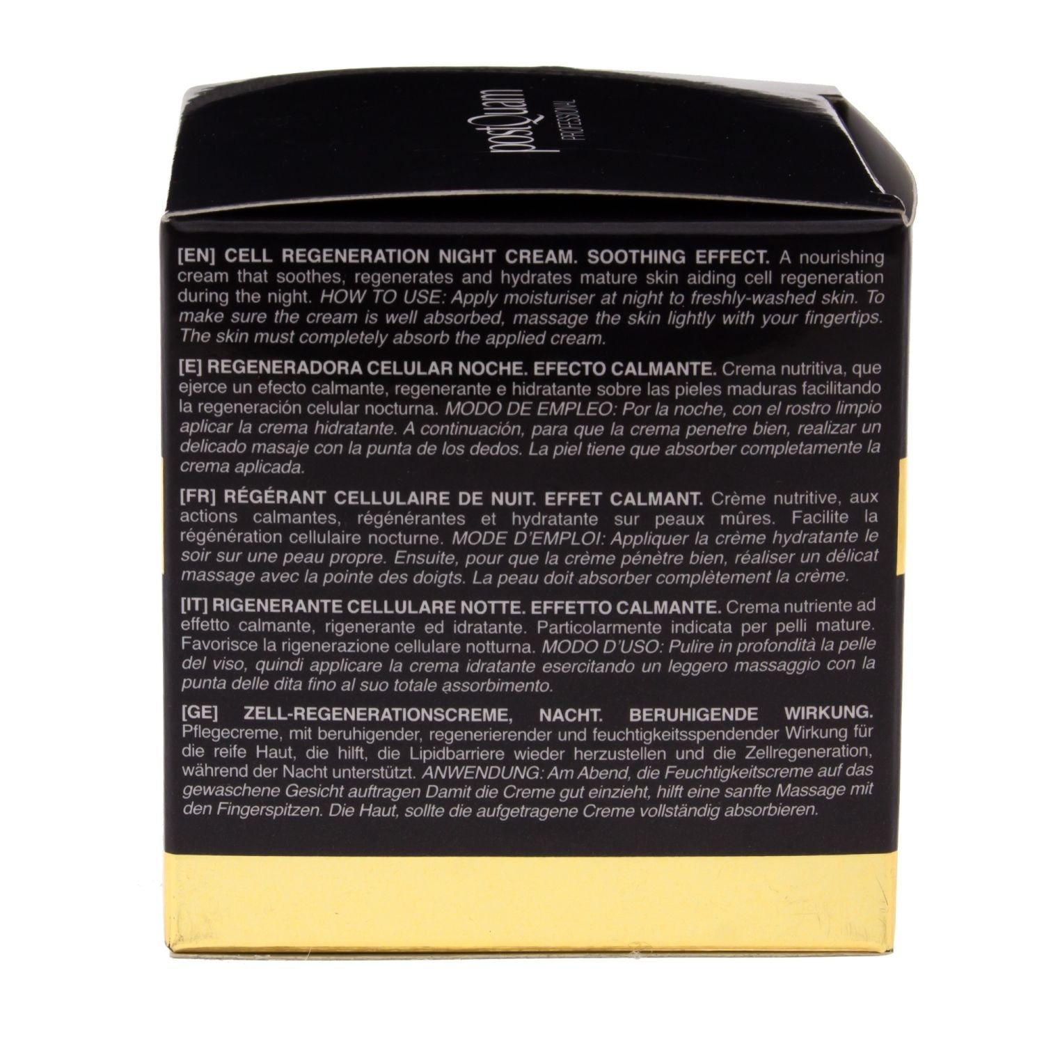 Postquam Luxury Gold Crema Notte Rigenerante 50 ml Ialuronico