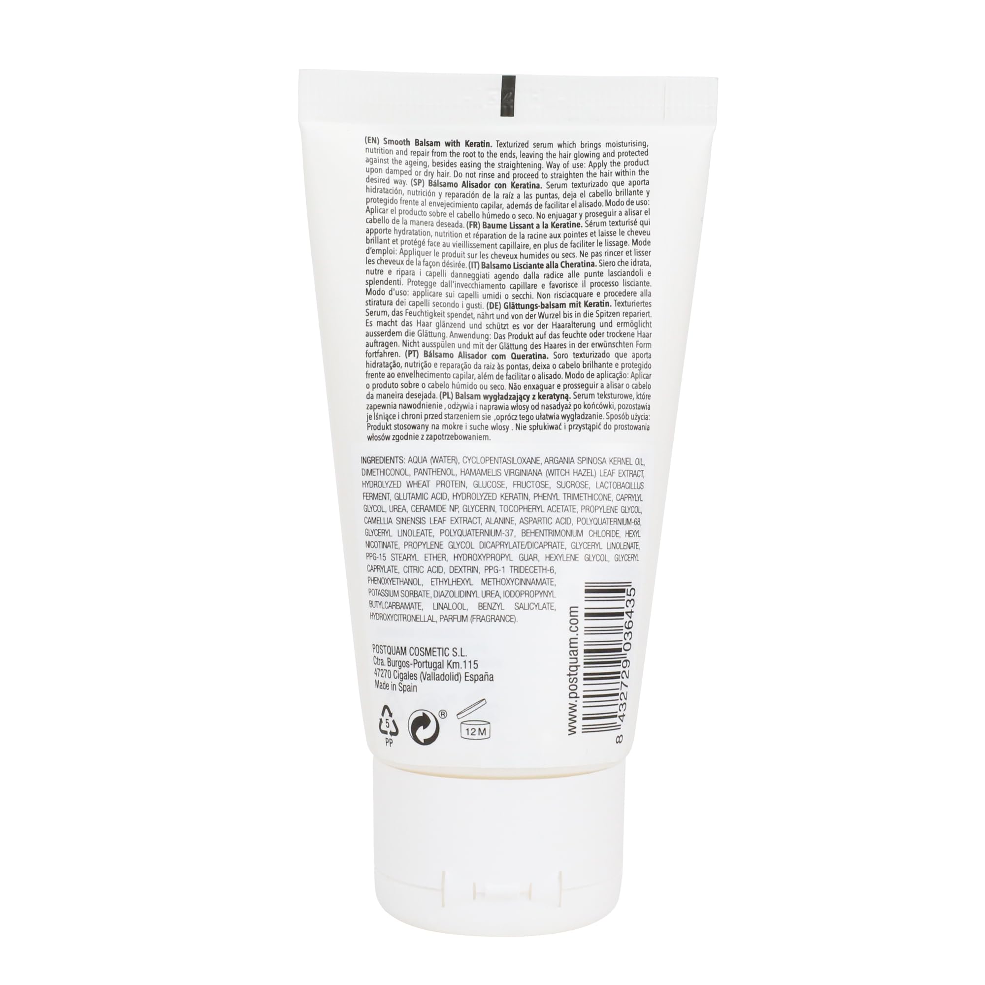 Postquam KerActiv 6 siero capelli cheratina 75 ml lisciante