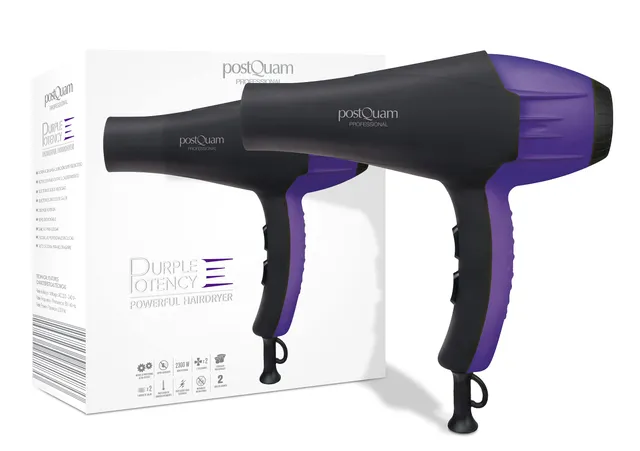 Postquam Purple Potency phon capelli nero professionale
