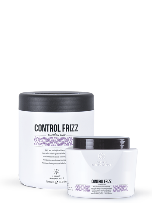 Light Irridiance Essential Care Control Frizz maschera aglio anticrespo