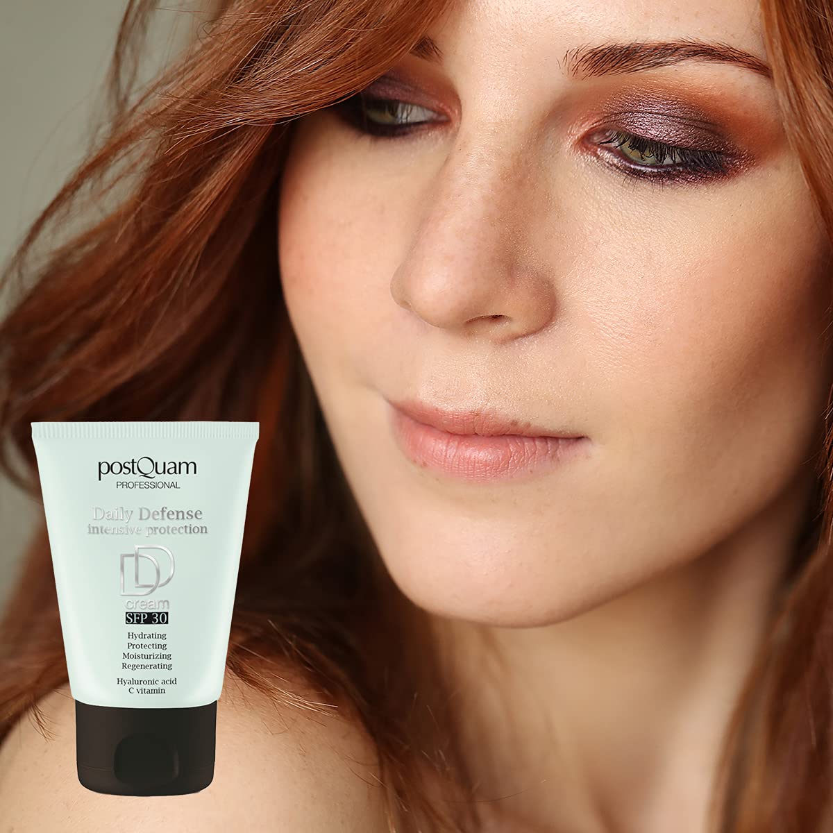 Postquam Trucco DD Cream Viso 30ml Pelle Chiara Ialuronico
