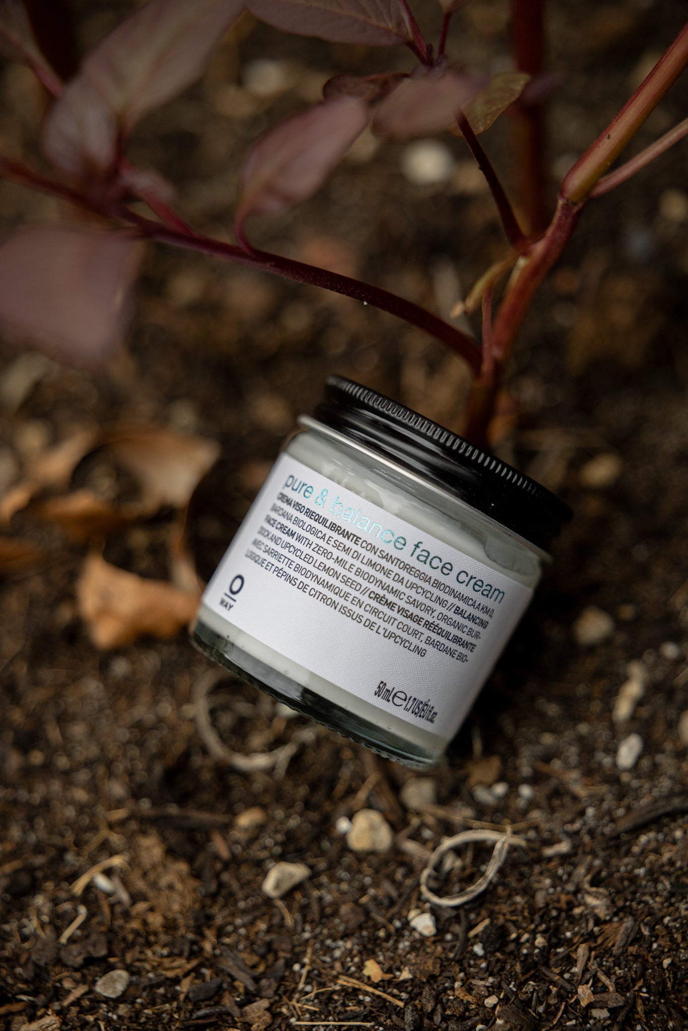 O-Way Skin Care Pure & Balance Crema Viso Riequilibrante