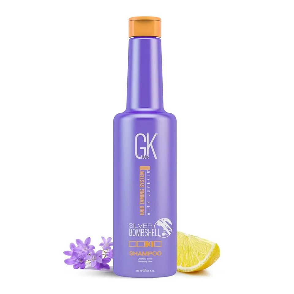 GK Hair Silver Bombshell Shampoo capelli biondi 280 ml