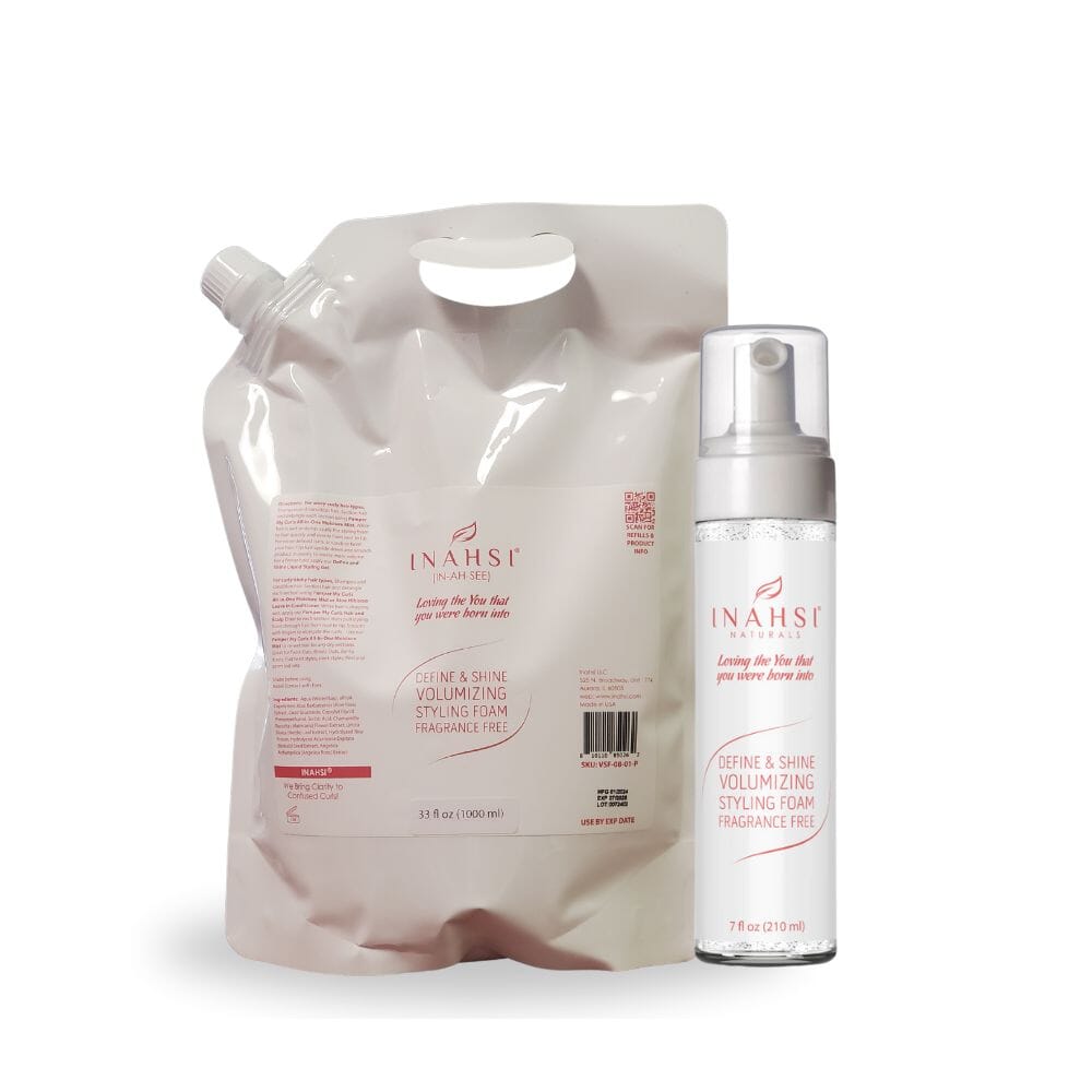 Inahsi Define & Shine Schiuma Volumizzante 8oz