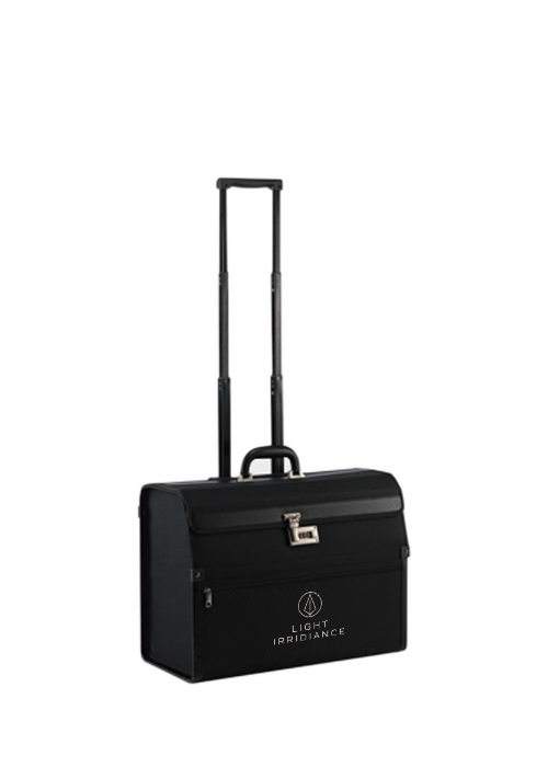 Light Irridiance Merchandising Trolley da salone
