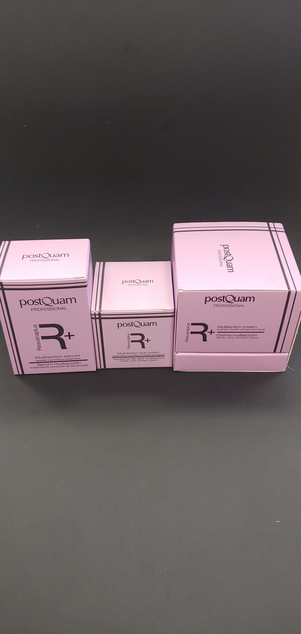 Postquam Resveraplus cofanetto viso giorno 50+30+15 ml antirughe