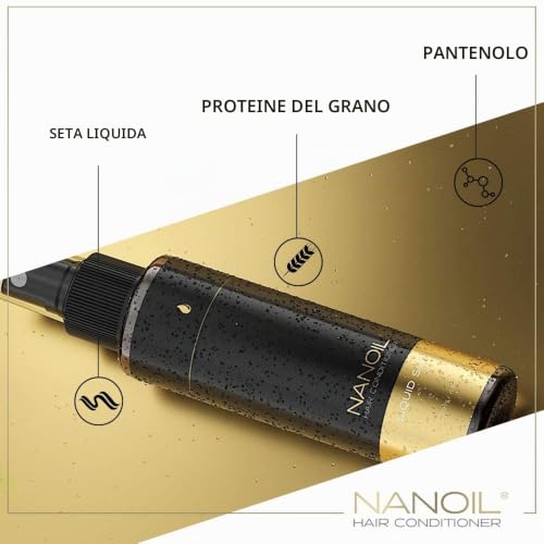 Nanoil Liquid Silk Balsamo Capelli Bifasico 125ml Seta