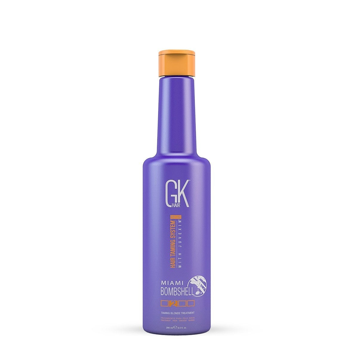 GK Hair Miami Bombshell Trattamento Lisciante Biondi 280ml