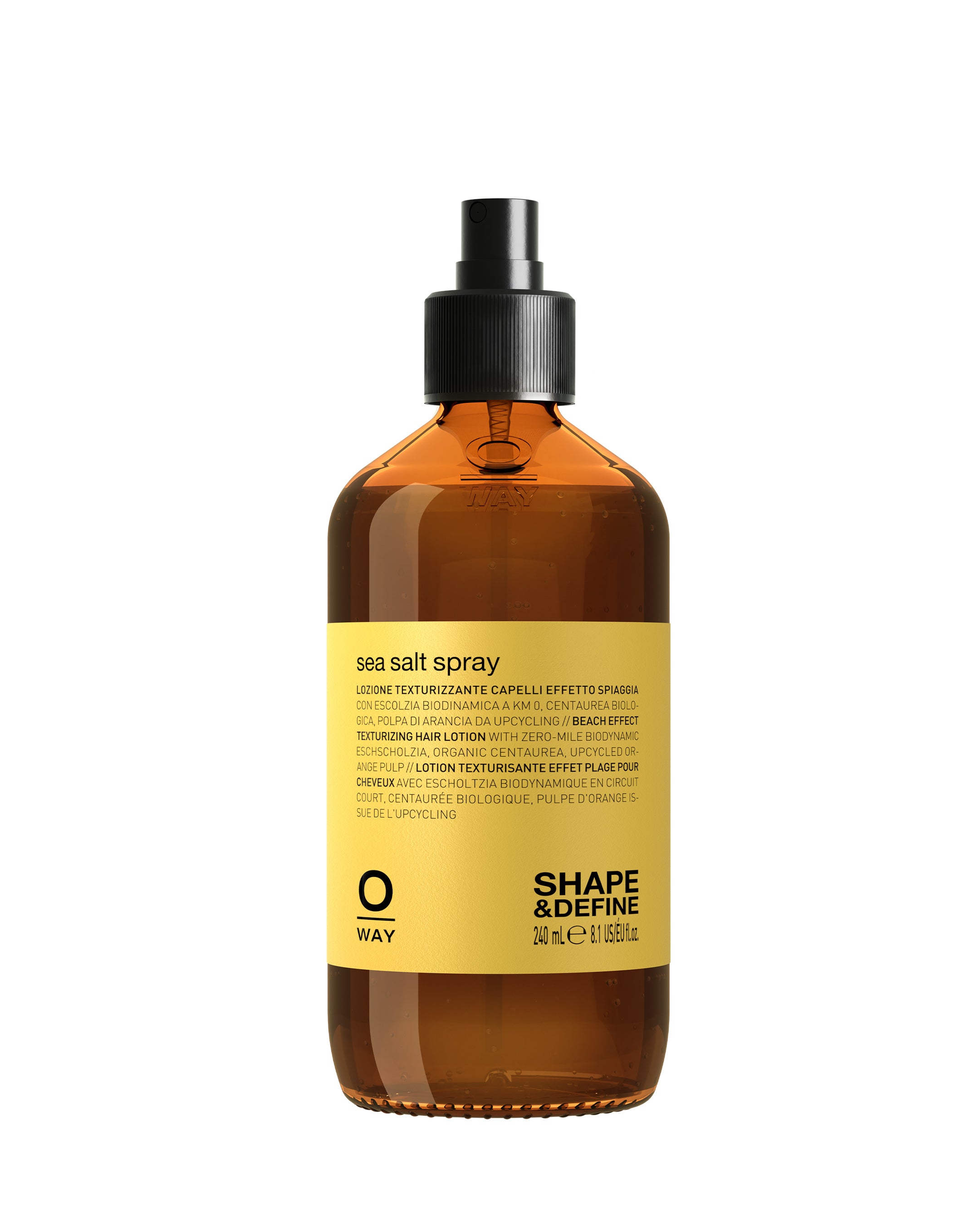 O-Way Hair Care Sea Salt Spray Texturizzante Effetto Spiaggia