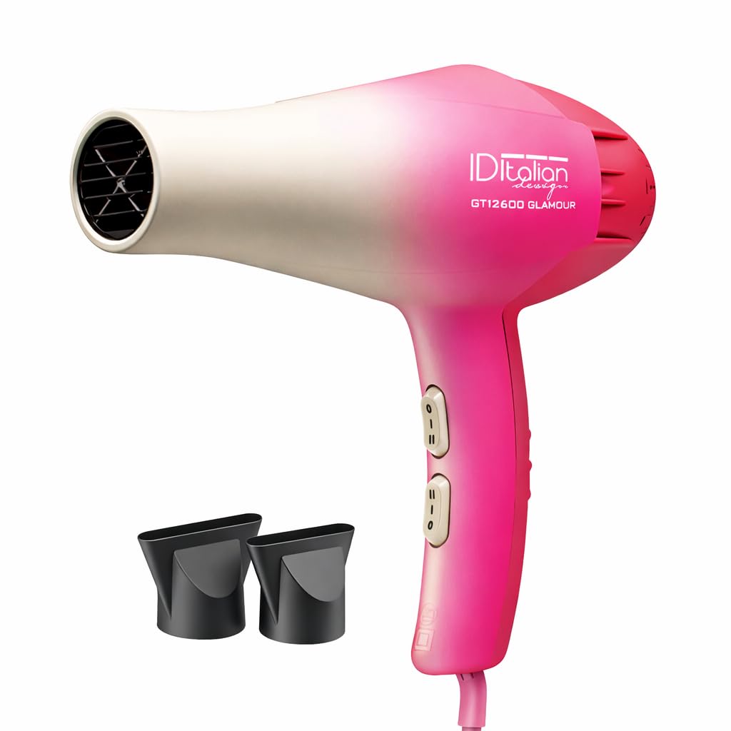 Airlissimo 2300 Asciugacapelli Professionale Rosa Glamour