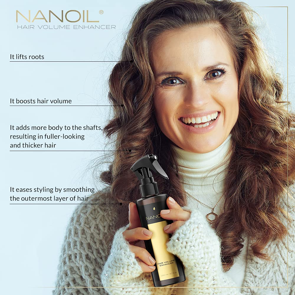 Nanoil Styling Spray Termoprotettore 200 ml proteine seta