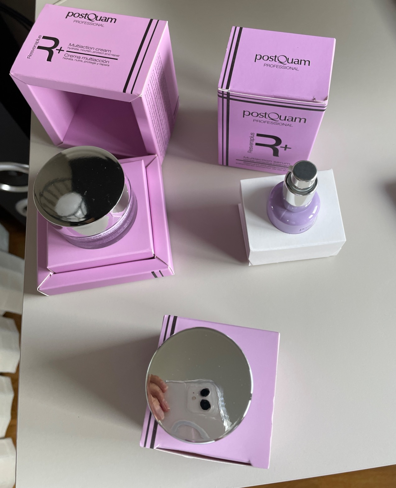 Postquam Resveraplus cofanetto viso giorno 50+30+15 ml antirughe