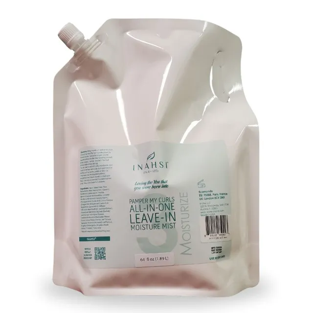 Inahsi Pamper My Curls All-In-One Mist spray 64oz aloe