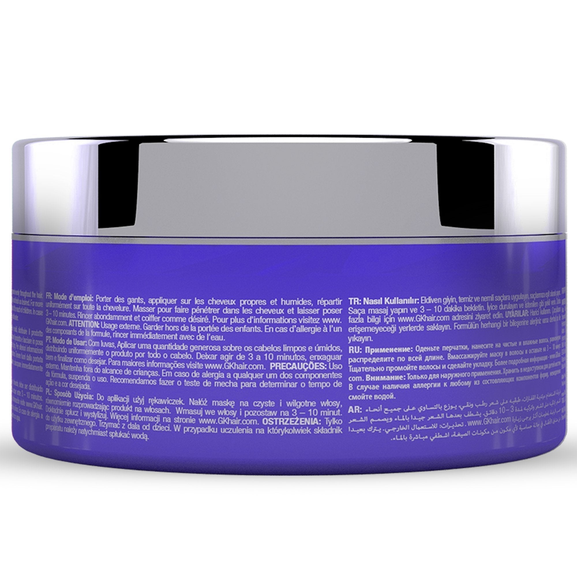 GK Hair Ultra Blonde Bombshell Masque 200g antigiallo