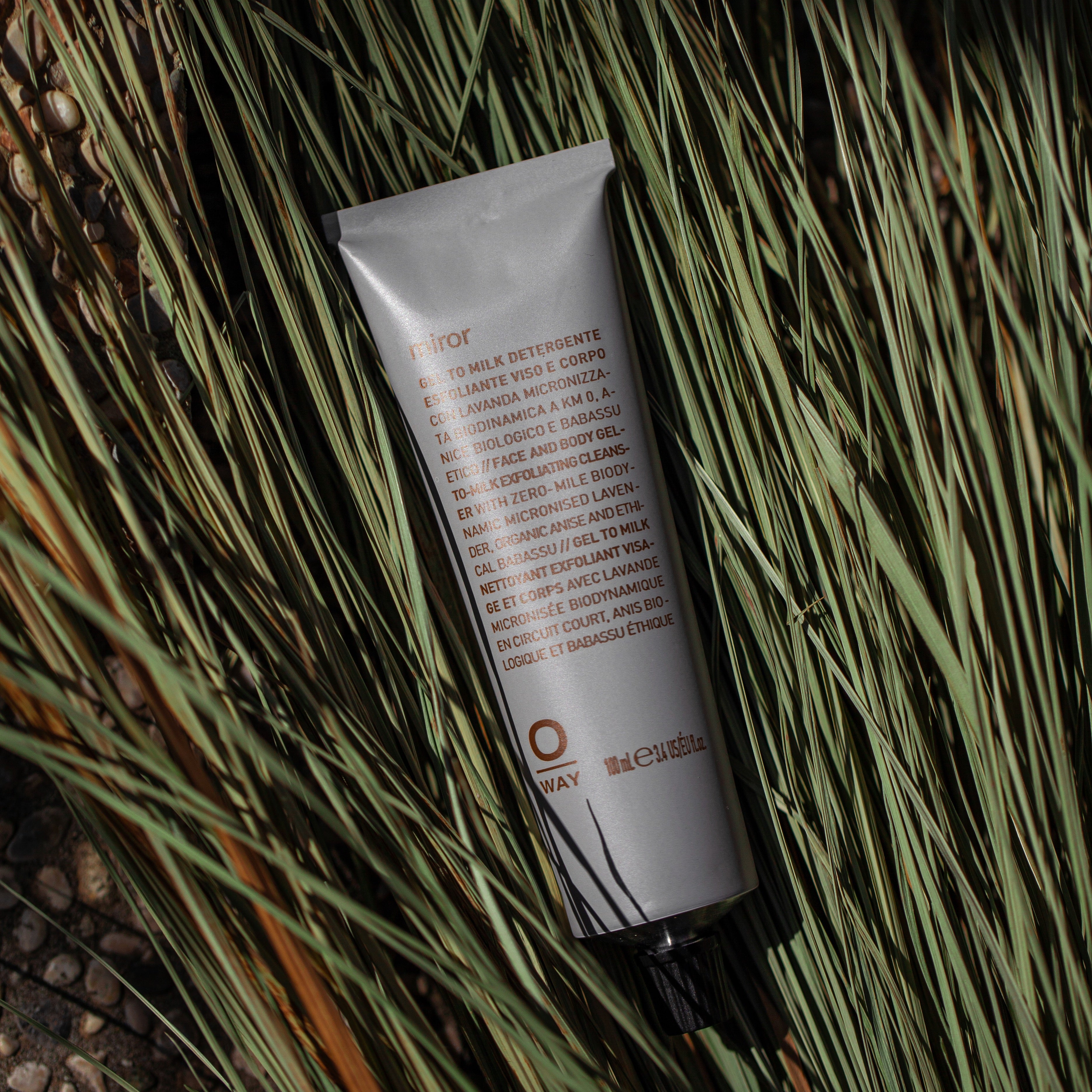 O-Way Artigiano Home Miror detergente esfoliante viso e corpo