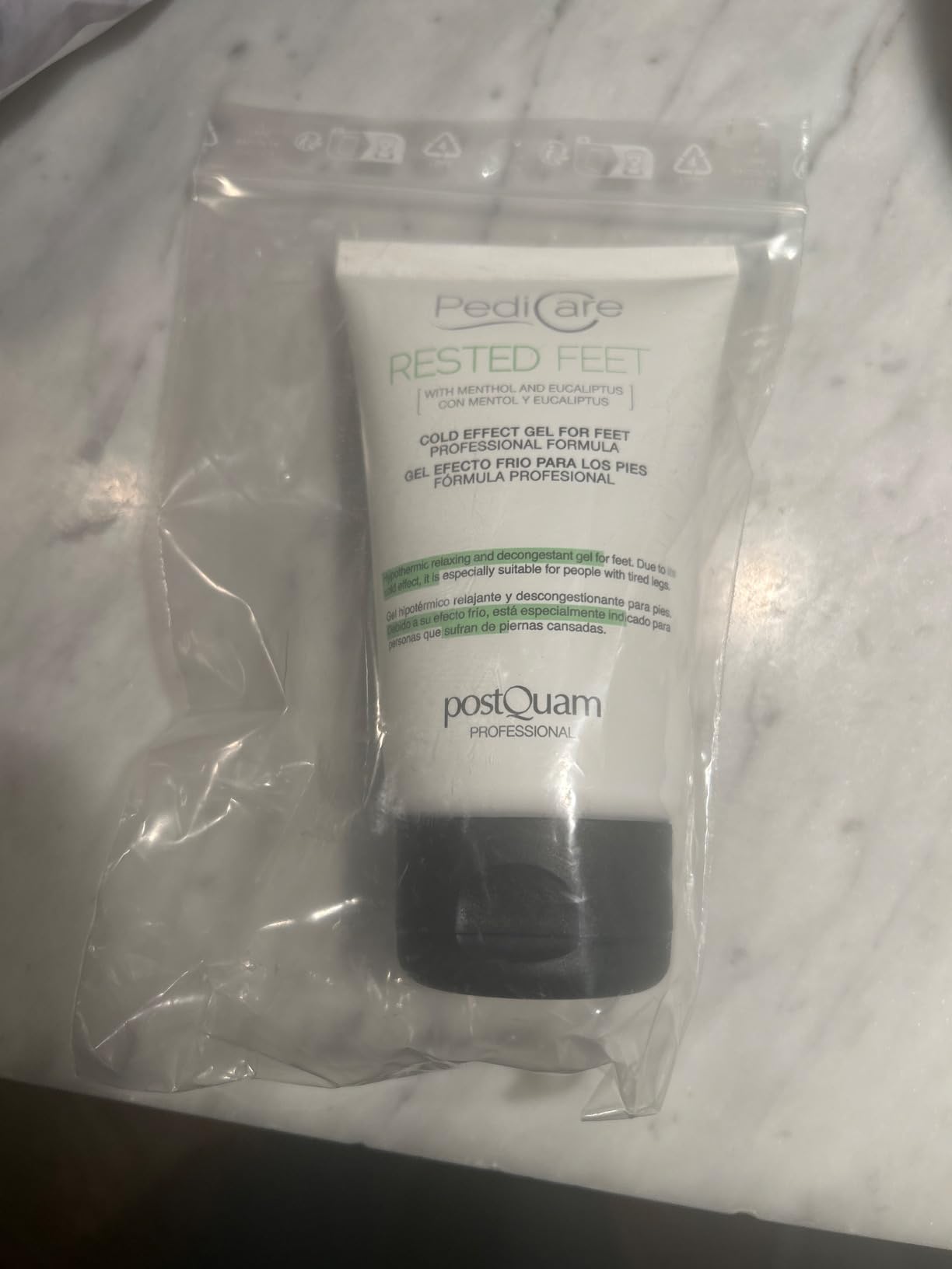 Postquam Gel piedi effetto freddo 100 ml mentolo eucalipto