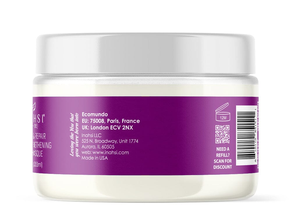 Inahsi Rescue & Repair maschera capelli 12 oz proteine
