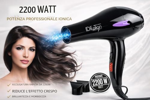 ID Ion Elite phon ionico 2200W motore AC 2 beccucci