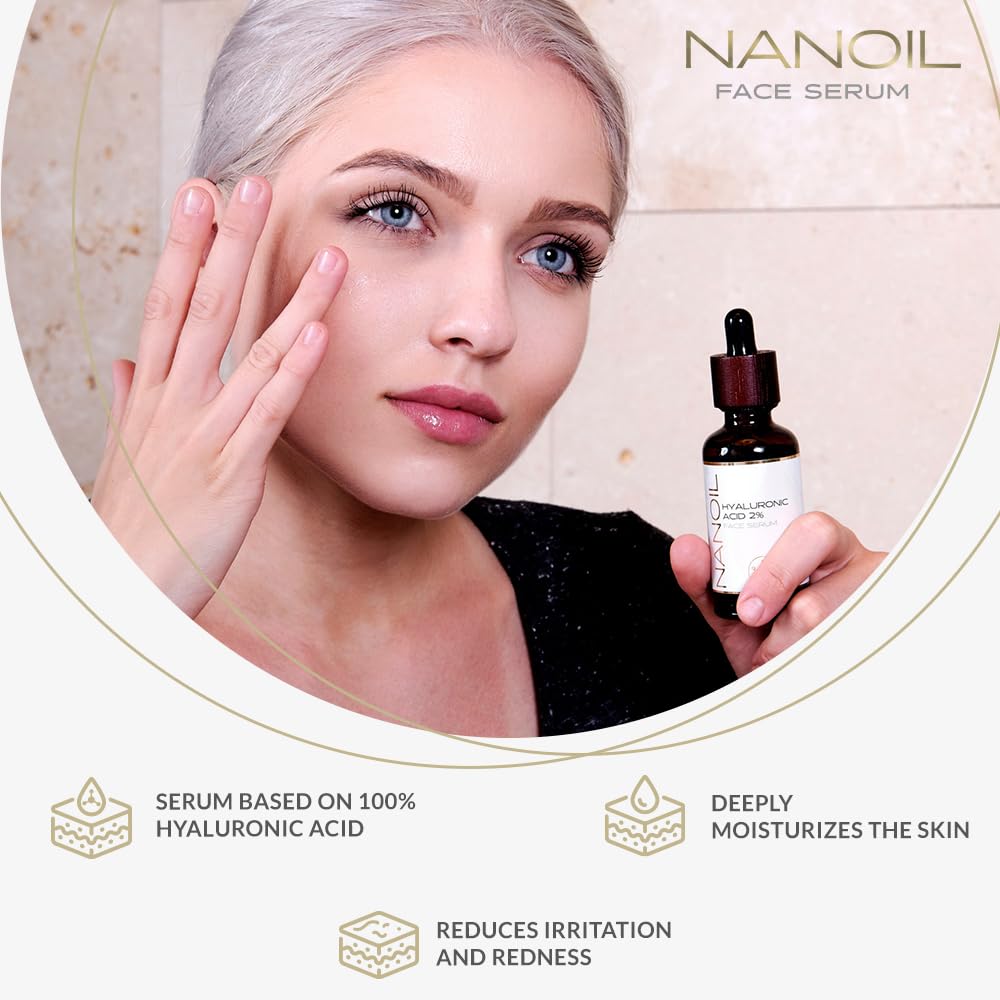 Nanoil Hyaluronic siero viso acido ialuronico 50 ml idratante