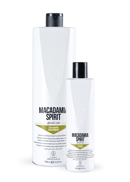 Light Irridiance Special Care Macadamia Spirit shampoo nutriente