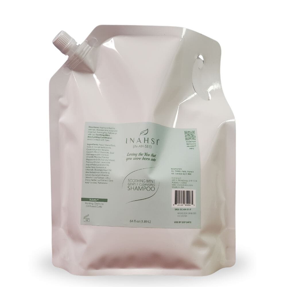 Inahsi Soothing Mint Shampoo Delicato Menta 2oz Idratazione