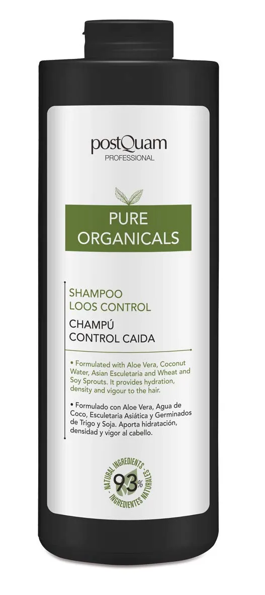Postquam Organicals Shampoo Anticaduta 1000 ml senza solfati