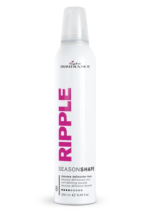 Light Irridiance Season Ripple mousse definizione ricci