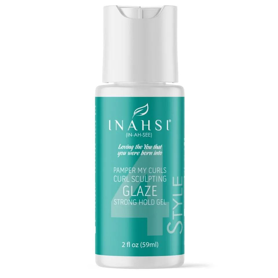 Inahsi Pamper My Curls Curl Sculpting Glaze gel ricci 2oz tenuta forte